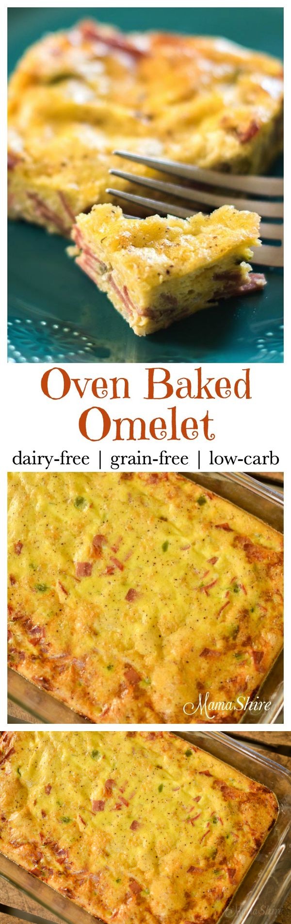 Oven Baked Omelet (Dairy-Free