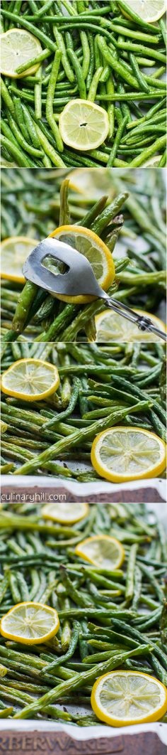 Oven Roasted Green Beans