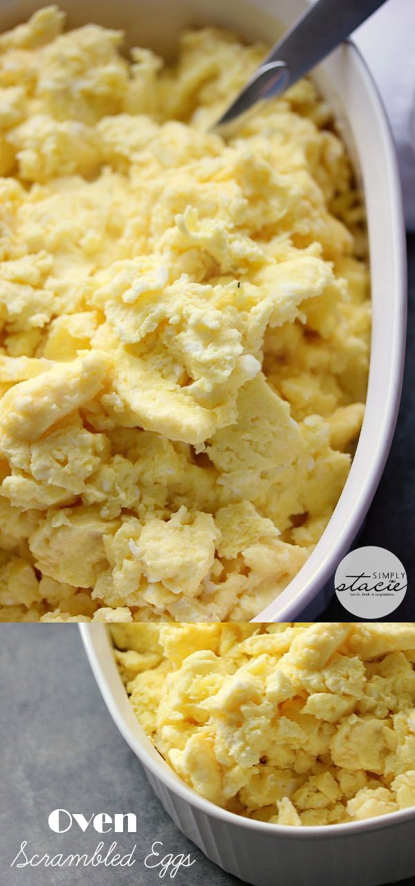 Oven Scrambled Eggs