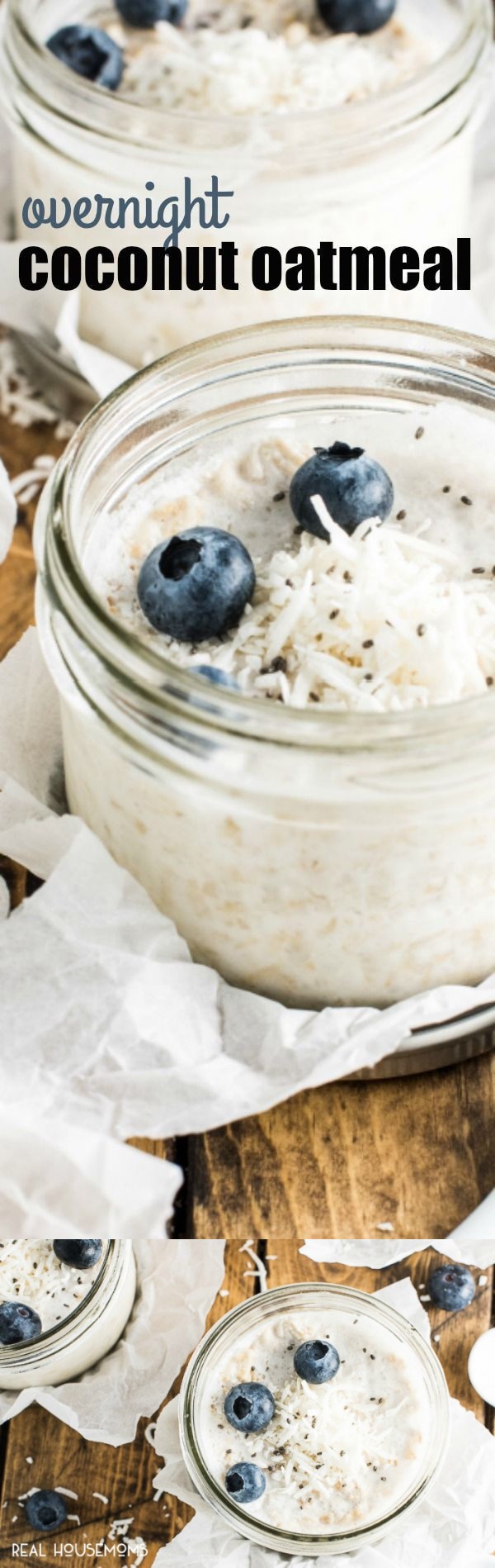 Overnight Coconut Oatmeal