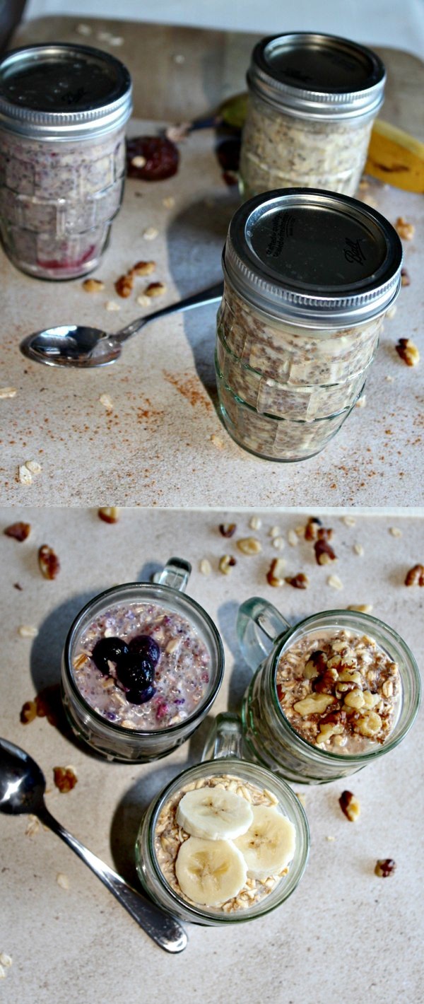 Overnight Oats Three Ways