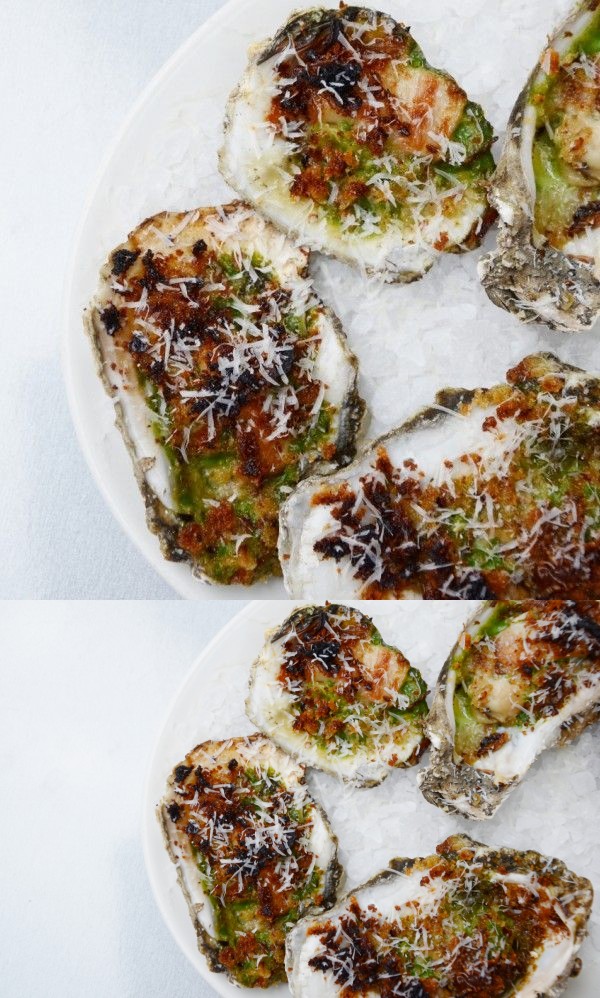 Oysters Bechamel