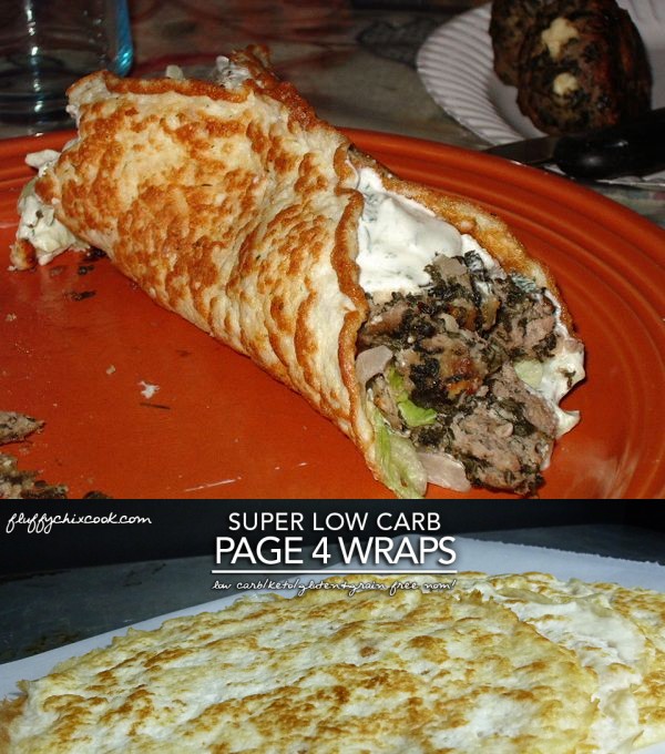 Page 4 Wraps – Low Carb Keto Tortillas (Induction Friendly|Gluten & Grain Free