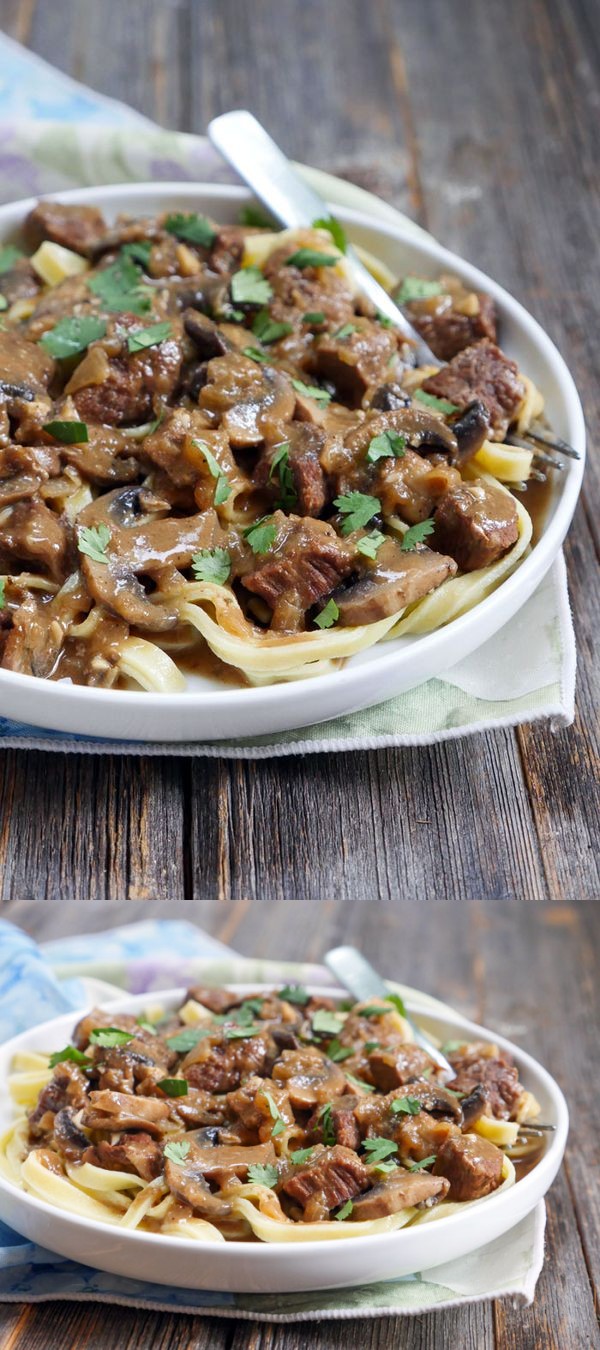 Paleo Beef Stroganoff