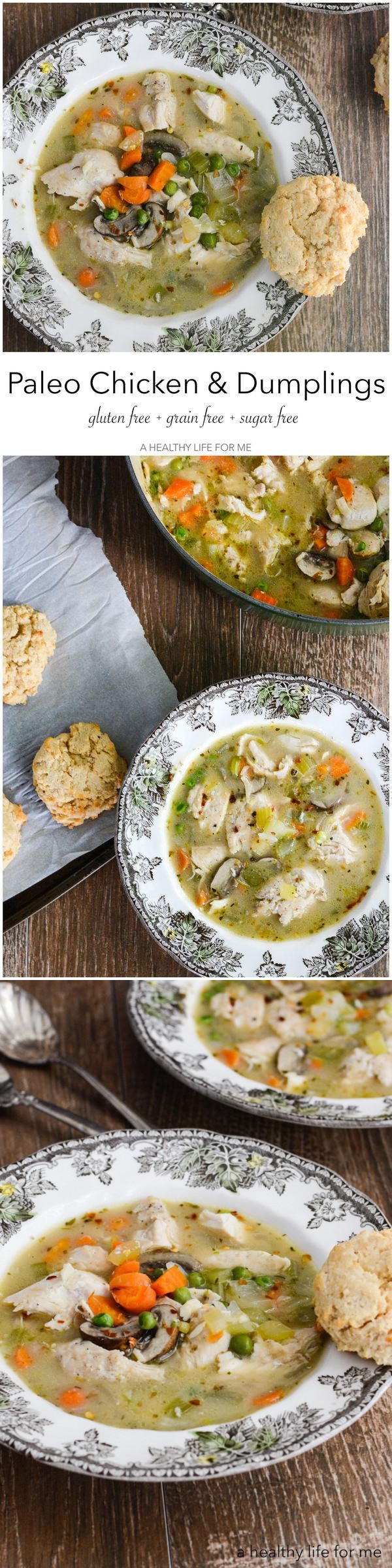 Paleo Chicken and Dumplings