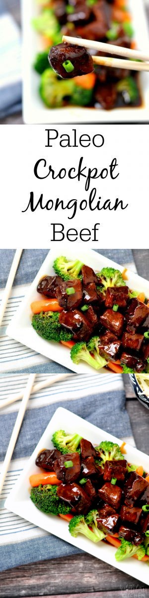 Paleo Crockpot Mongolian Beef