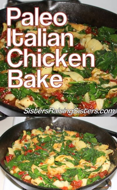 Paleo Italian Chicken Bake