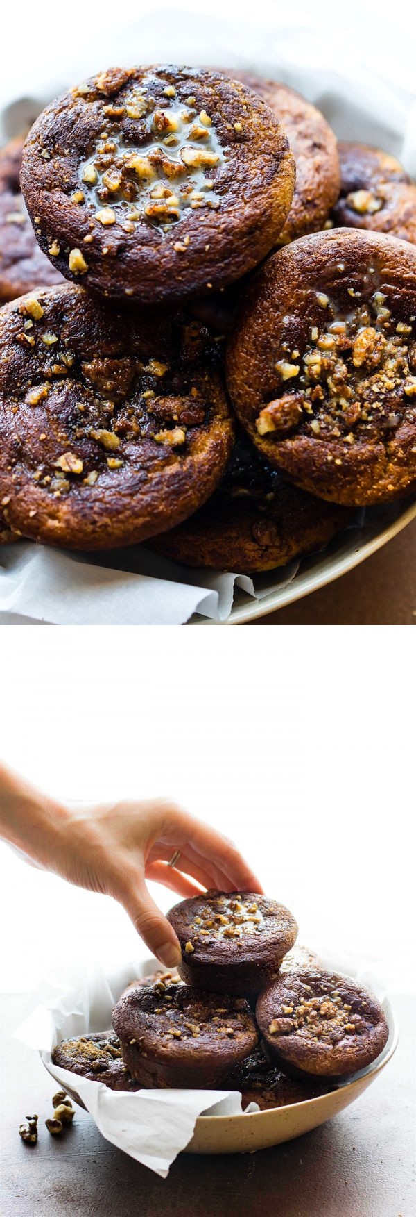 Paleo Sticky Coffee Cake Muffins (Blender