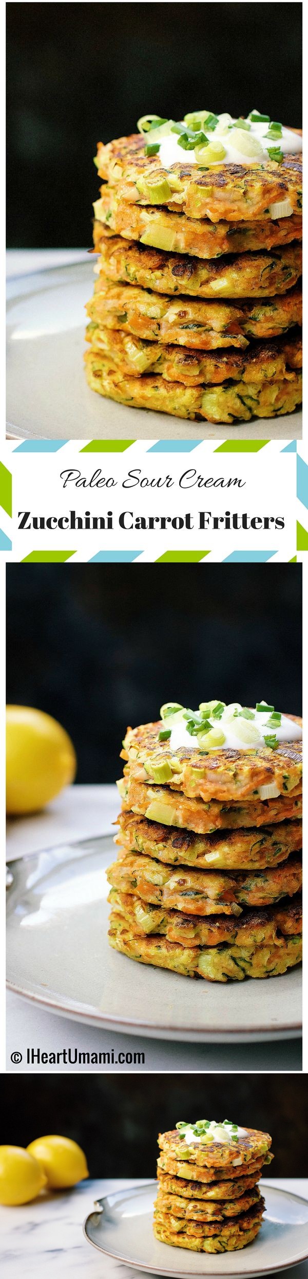 Paleo Zucchini Carrot Fritters