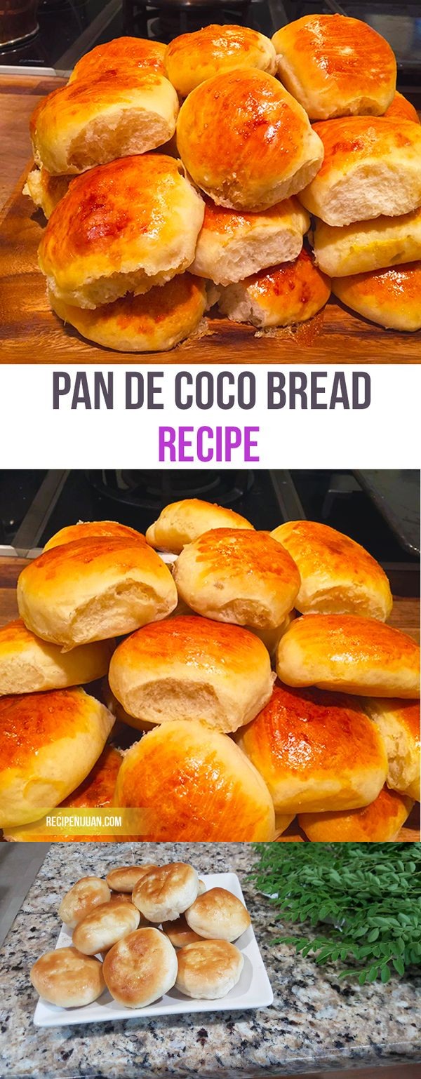 Pan De Coco Recipe (Coconut Bread