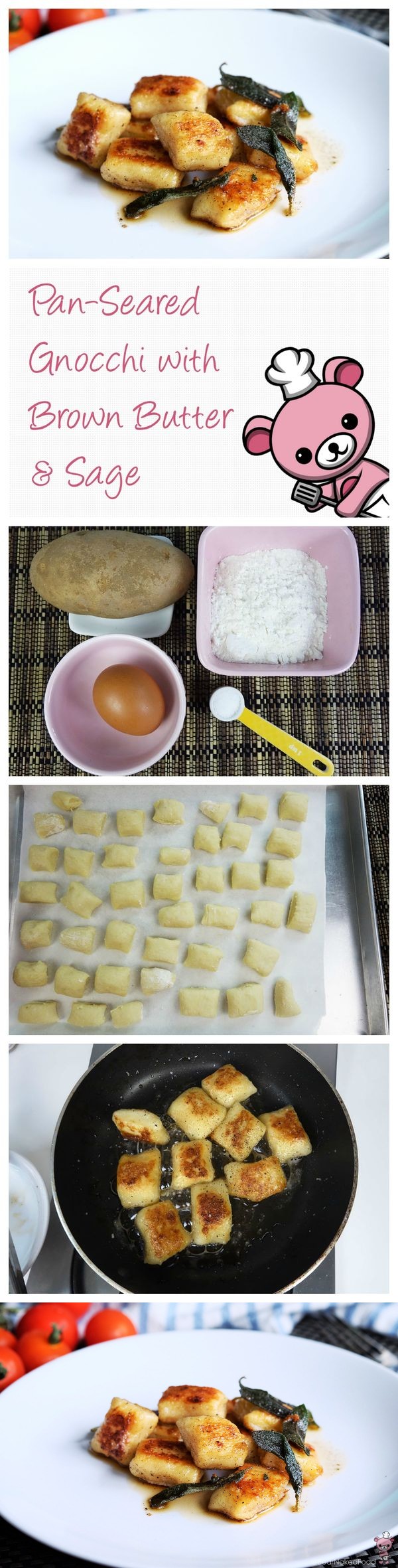 Pan Seared Gnocchi with Brown Butter and Sage