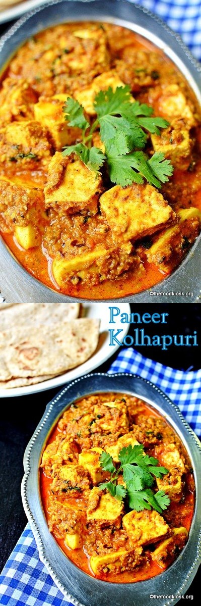 PANEER KOLHAPURI (no onion no garlic