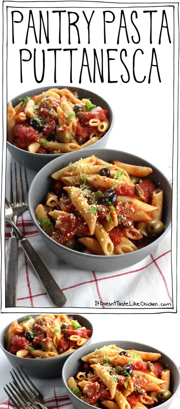 Pantry Pasta Puttanesca