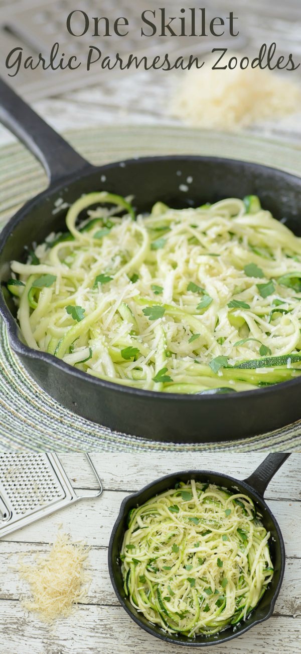 Parmesan Garlic Zoodles