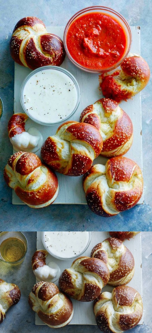 Parmesan Pretzel Knots