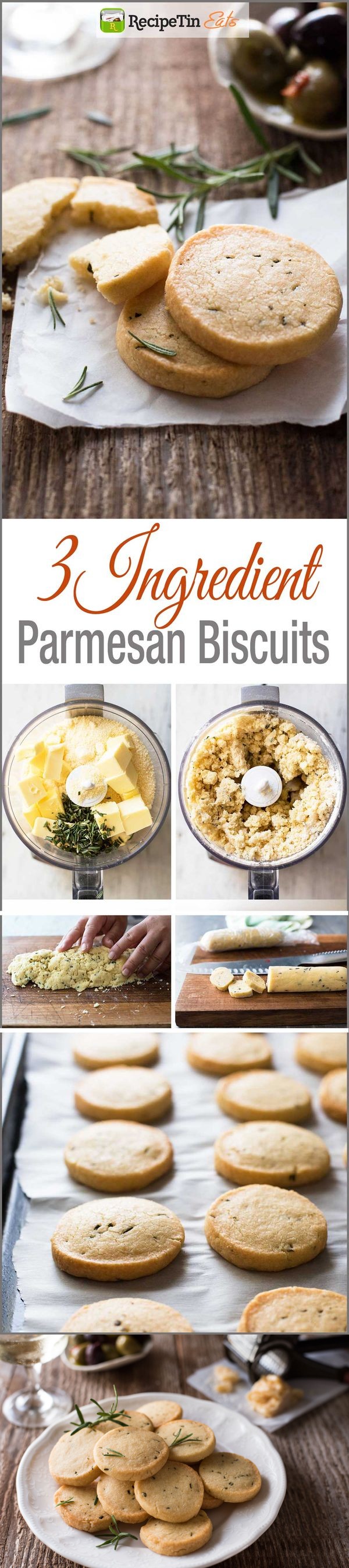 Parmesan Shortbread Biscuits