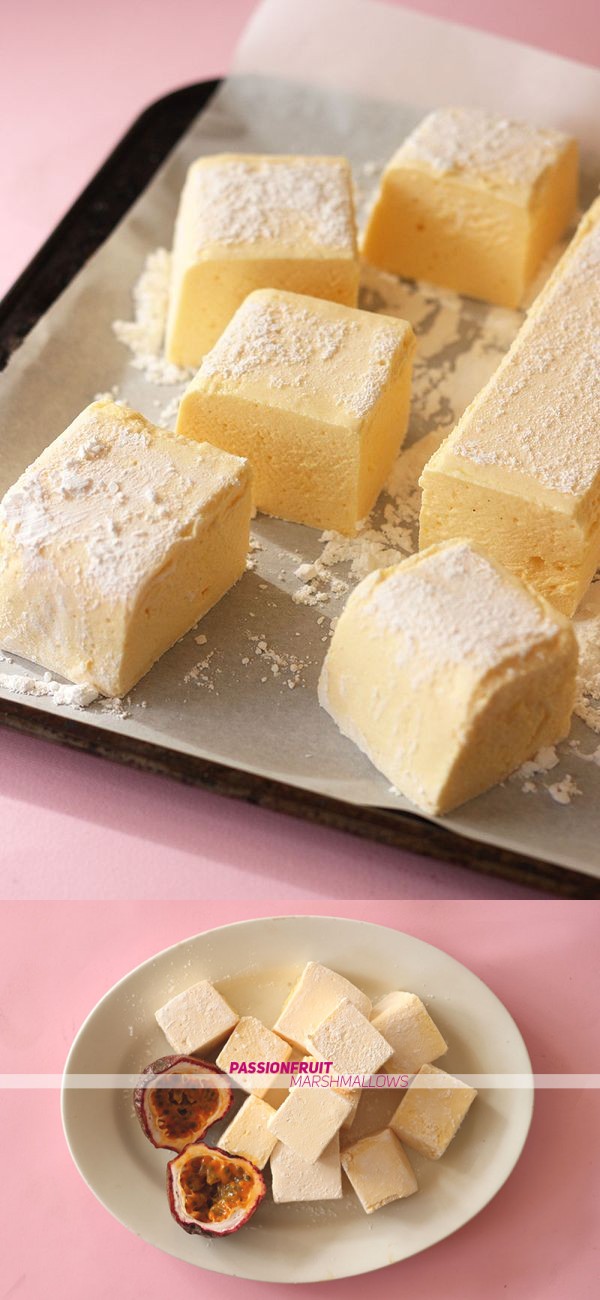 Passionfruit & Vanilla Bean Marshmallows