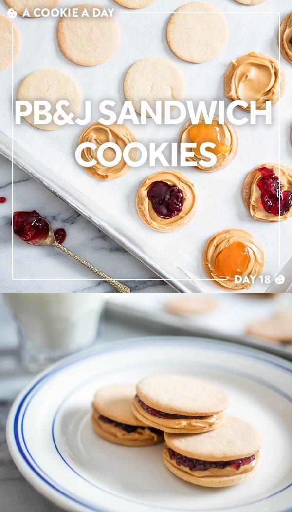 PB&J Sandwich Cookies