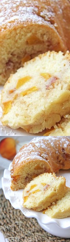 Peach Bundt Cake