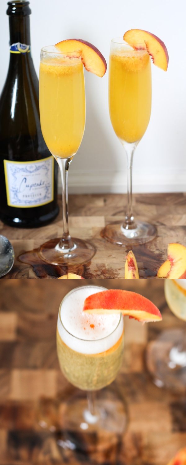 Peach Sorbet Bellini