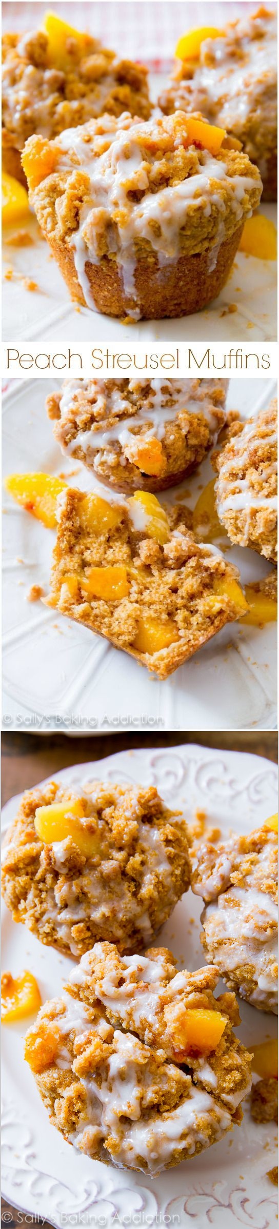 Peach Streusel Muffins