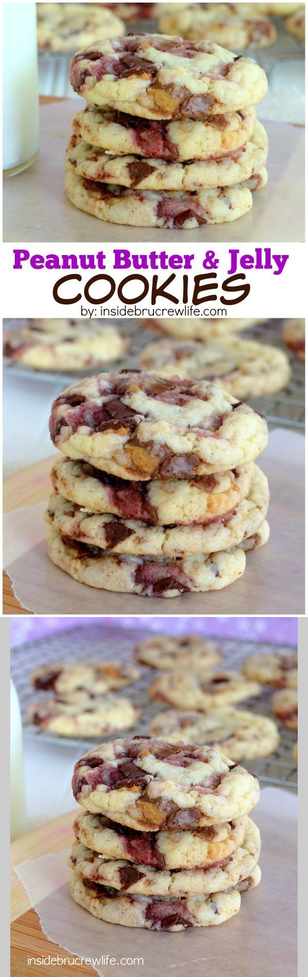 Peanut Butter & Jelly Cookies