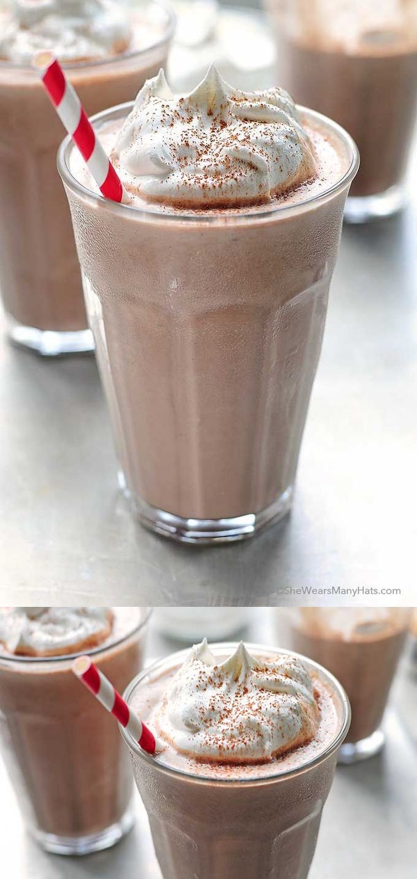 Peanut Butter Chocolate Milkshake