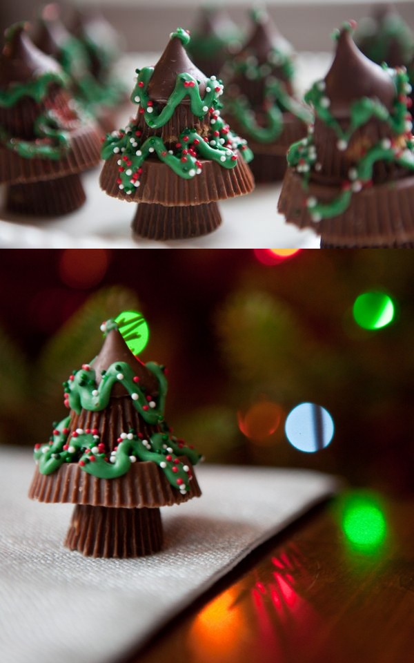 Peanut Butter Christmas Trees