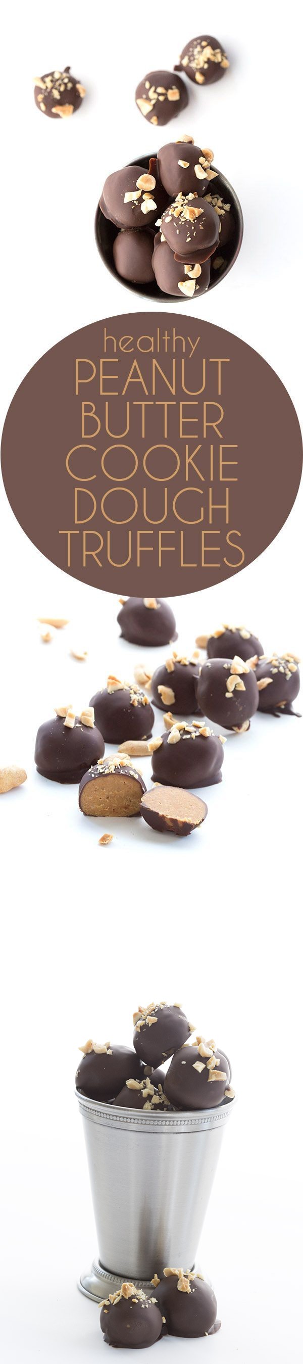 Peanut Butter Cookie Dough Truffles (Low Carb and Gluten Free