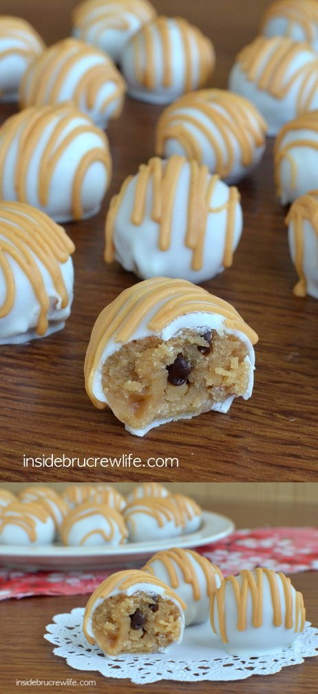 Peanut Butter Cookie Dough Truffles