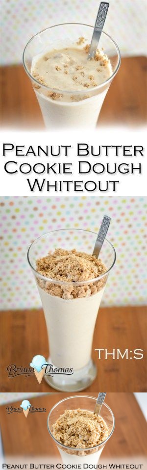 Peanut Butter Cookie Dough Whiteout