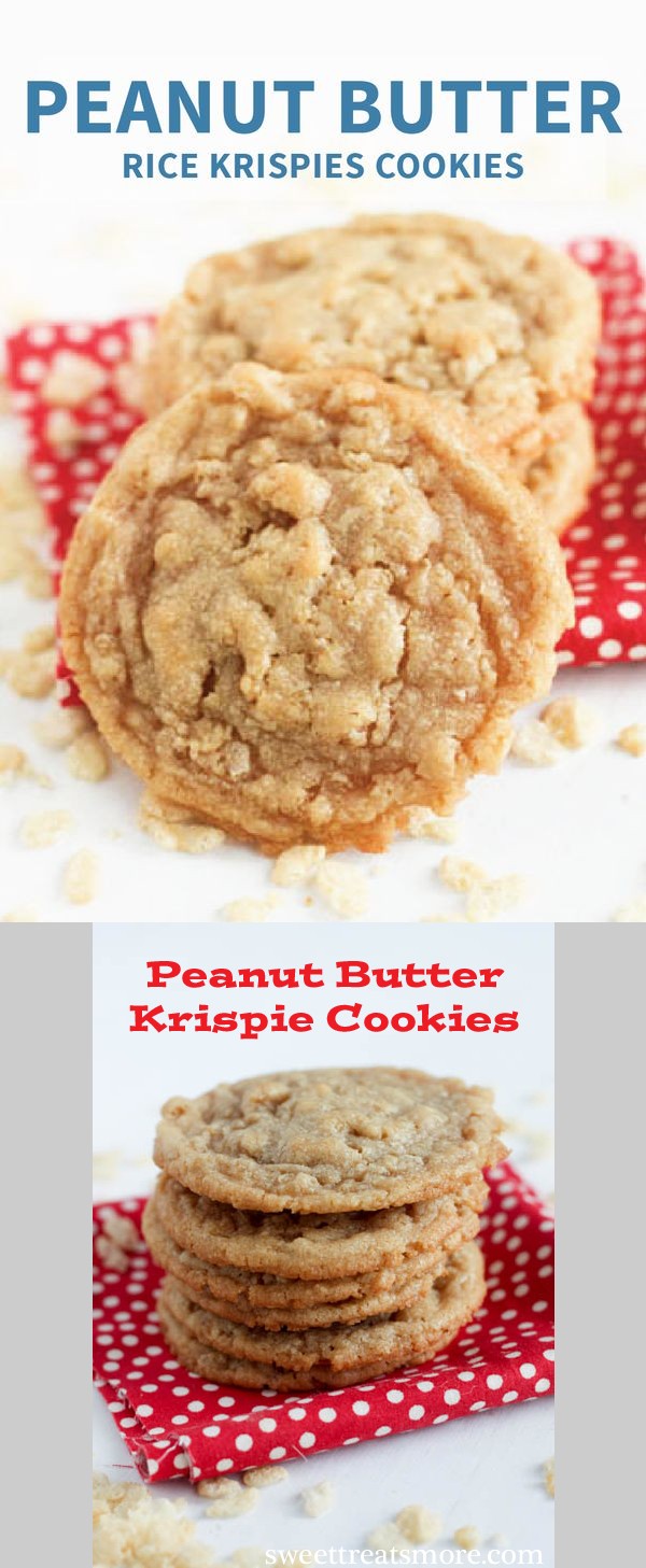 Peanut Butter Krispie Cookies