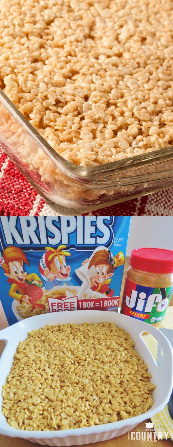 Peanut Butter Rice Krispies Treats