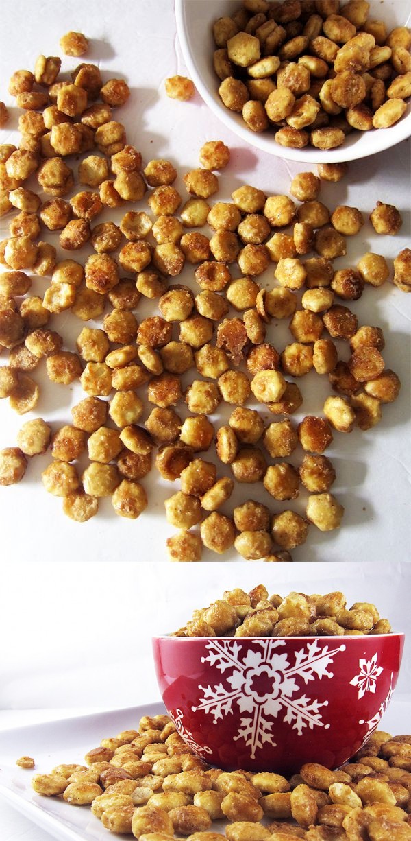 Peanut Butter Toffee Oyster Crackers