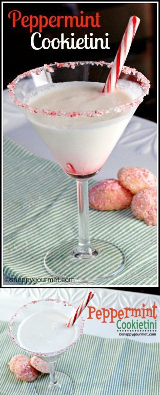 Peppermint Cookietini Cocktail