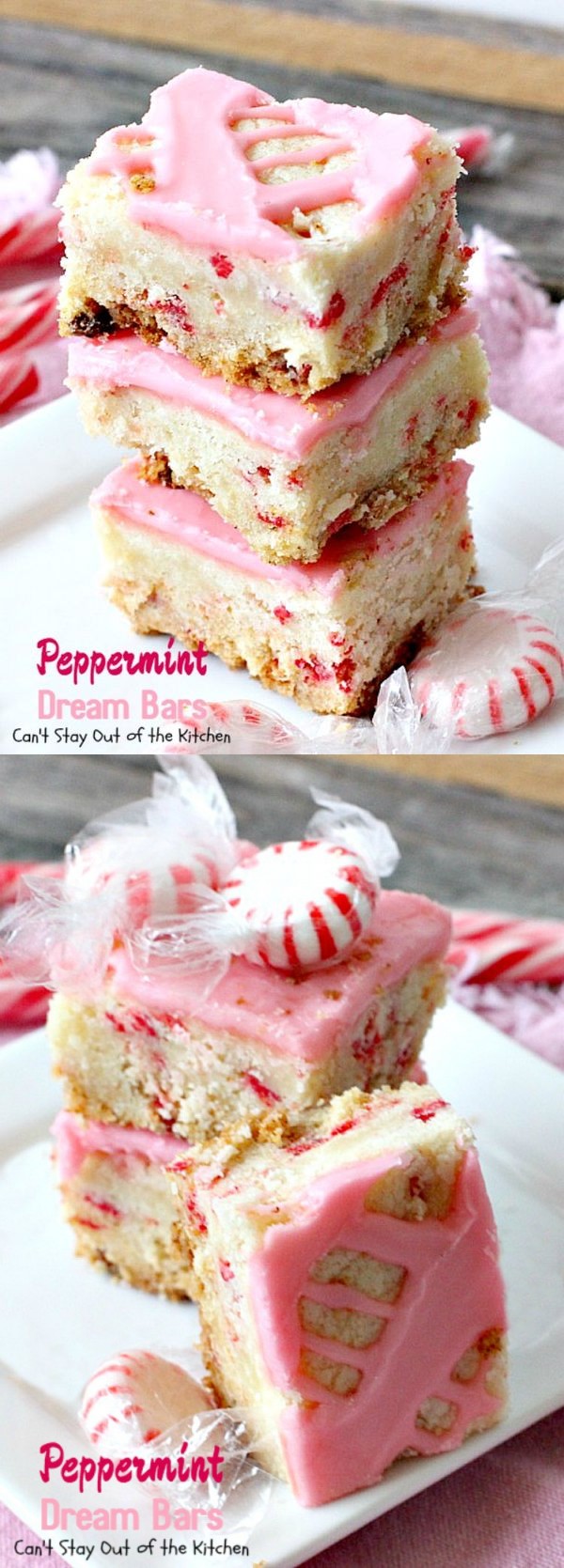 Peppermint Dream Bars