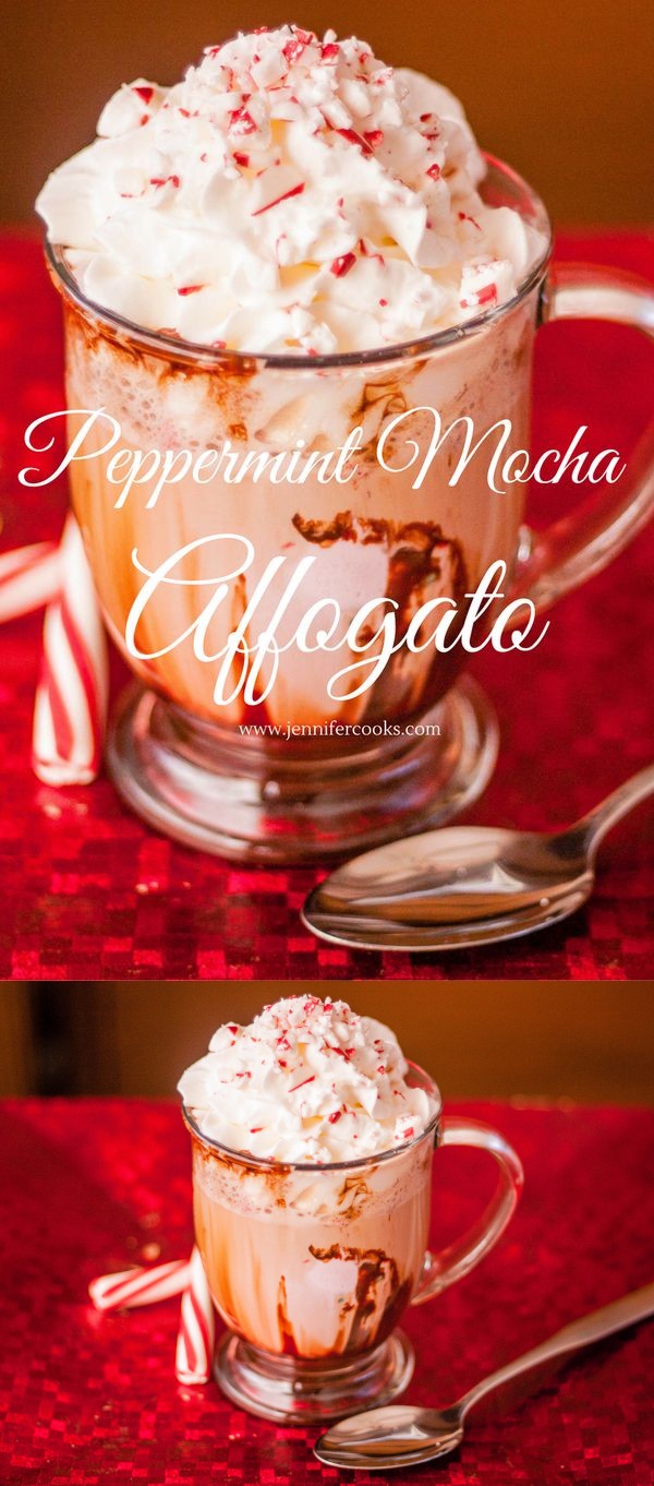 Peppermint Mocha Affogato