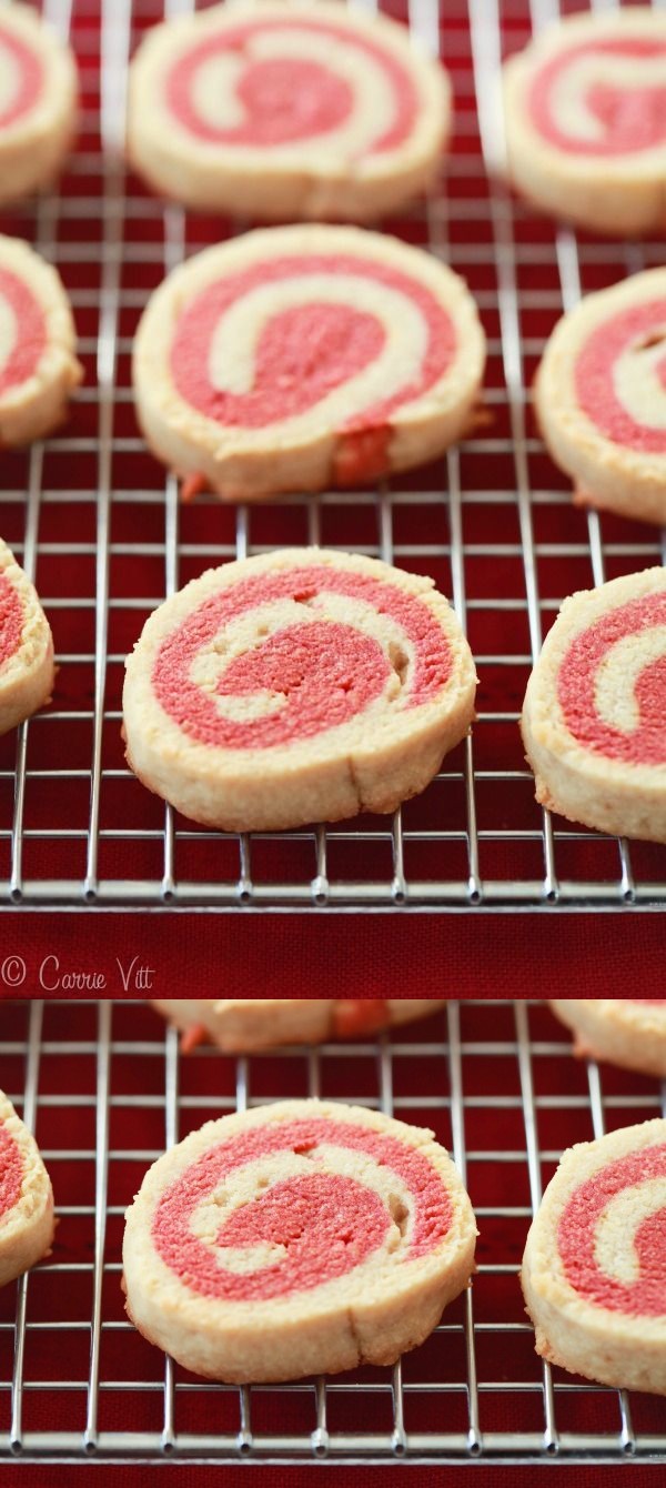 Peppermint Pinwheel Cookies (Grain-Free, Paleo