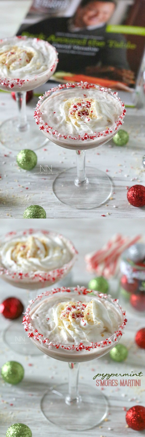 Peppermint S'mores Martini