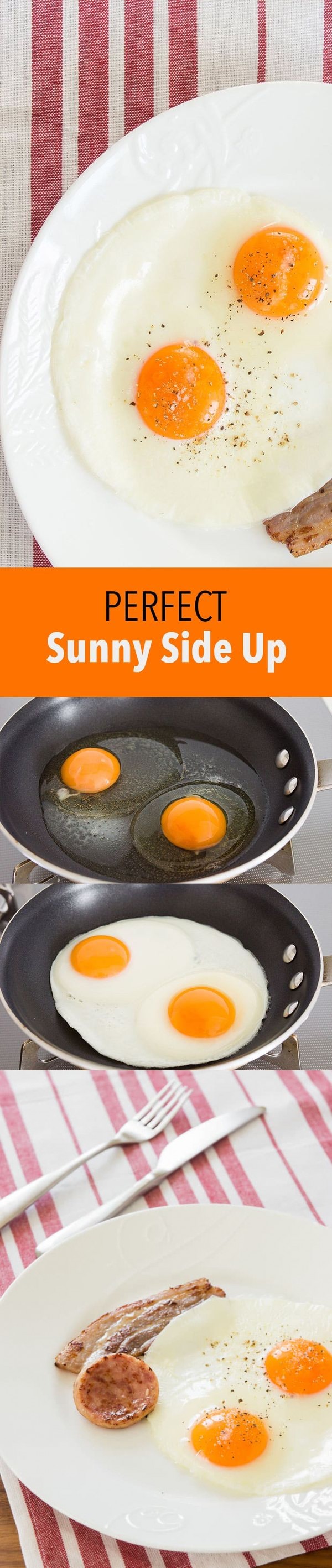 Perfect Sunny Side Up Eggs