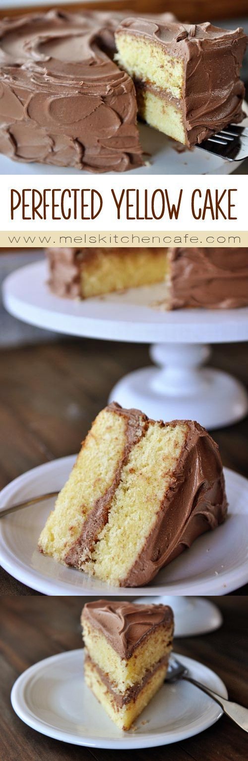 Perfected Yellow Cake