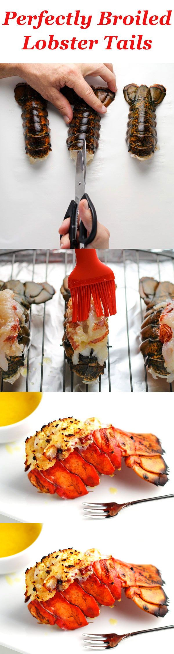 Perfectly Broiled Lobster Tails