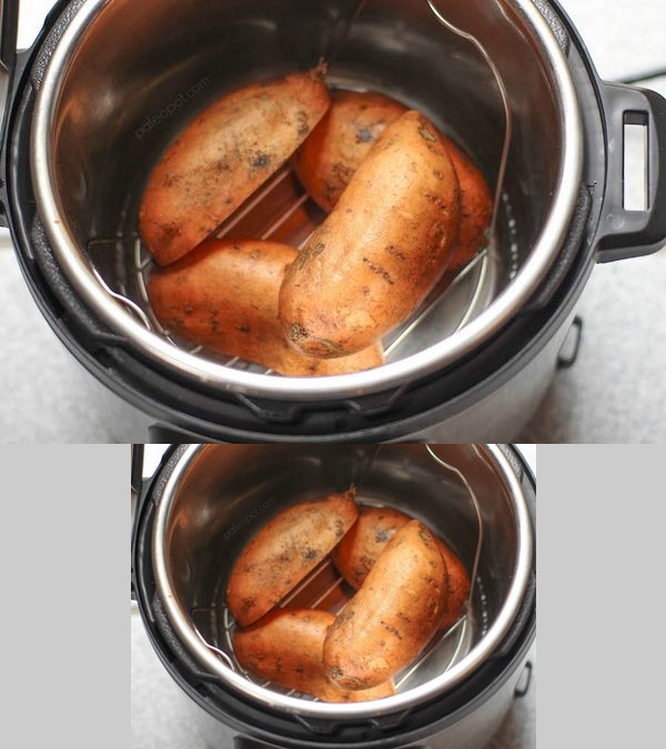 Perfectly Cooked Instant Pot Sweet Potatoes