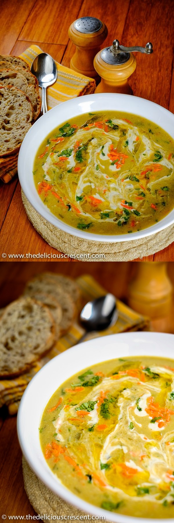 Persian Creamy Barley Soup