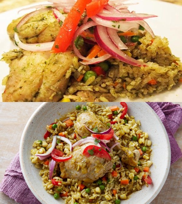 Peruvian Arroz con Pollo: Chicken and Rice