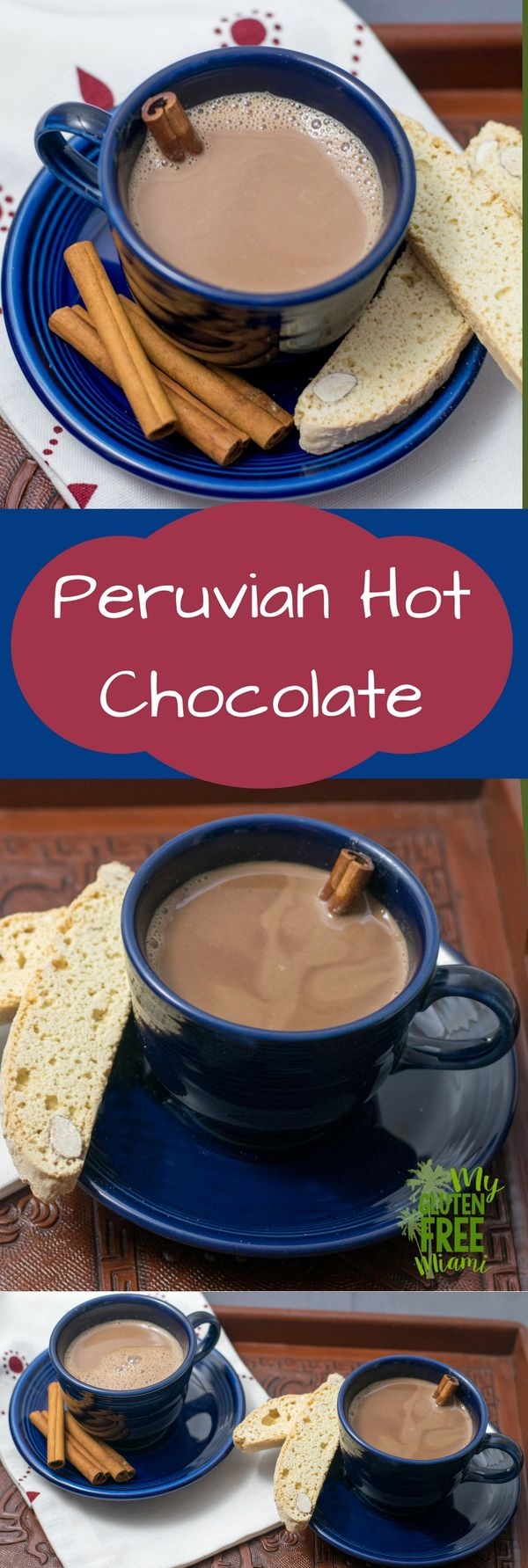 Peruvian Hot Chocolate infused with Cinnamon and Allspice