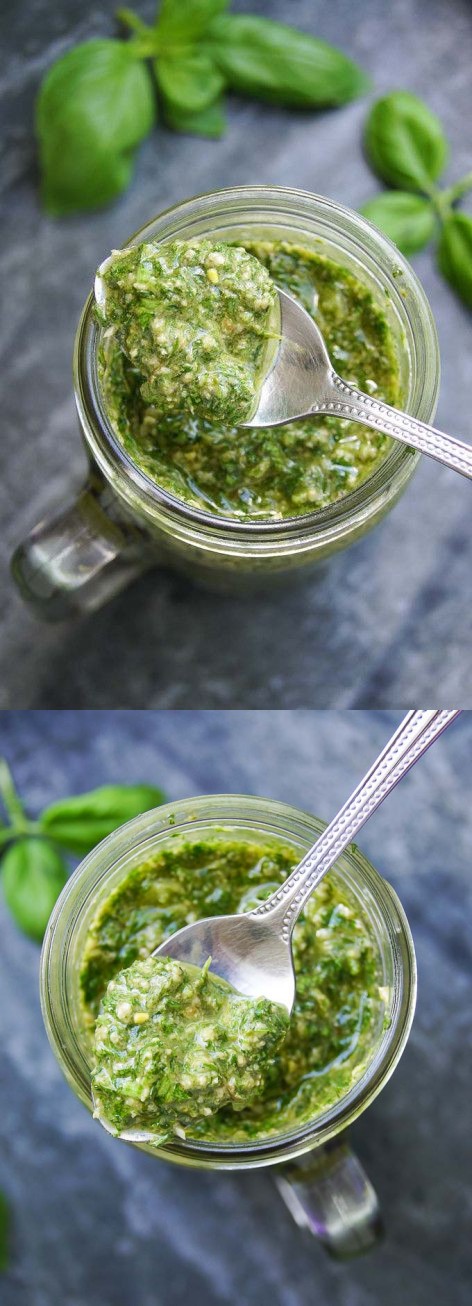 Pesto with Truffle Oil