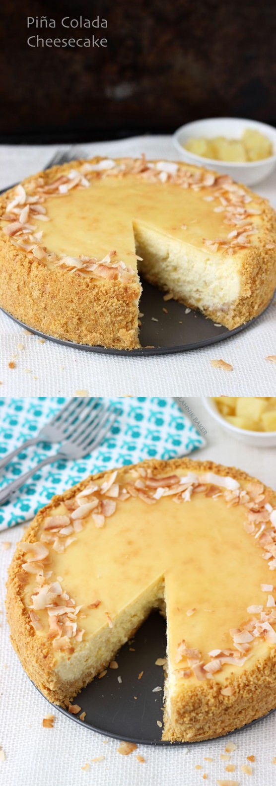 Piña Colada Cheesecake