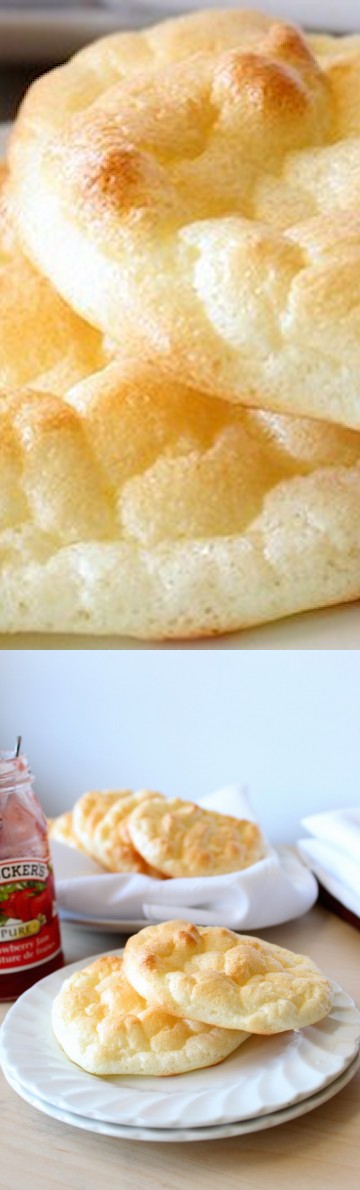 Pillowy Light Cloud Bread