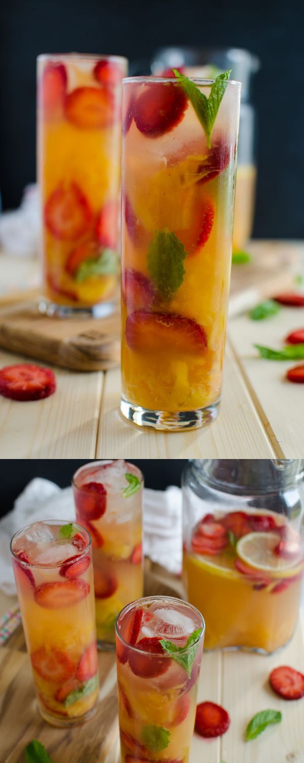 Pineapple & Strawberry Sangria